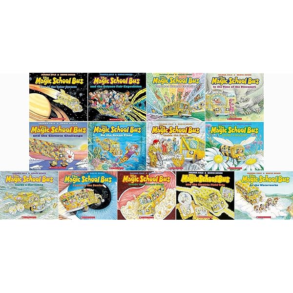 Magic School Bus 20 books box set, Science Reader Box 1 & 2